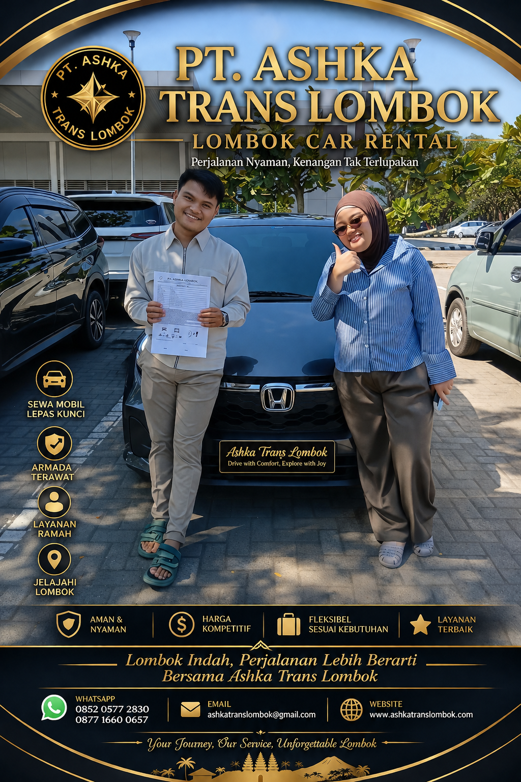 Tamu Hanymon Pengantaran Bandara